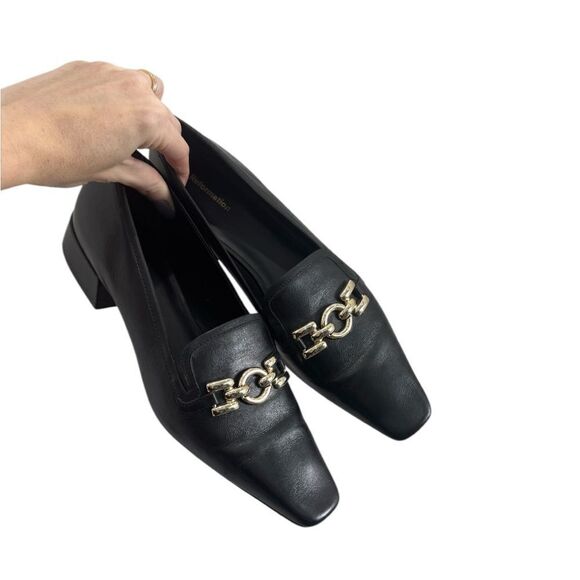 Reformation Tristan Black leather Loafer - Picture 9 of 12